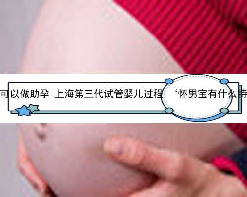 上海那可以做助孕 上海第三代试管婴儿过程 ‘怀男宝有什么特征吗’