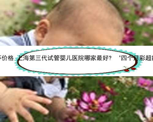 上海正规试管代怀价格 上海第三代试管婴儿医院哪家最好? ‘四个月彩超能怎么